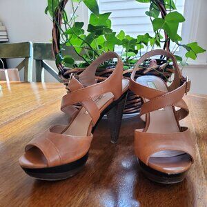 Audrey Brooke Strappy Heels